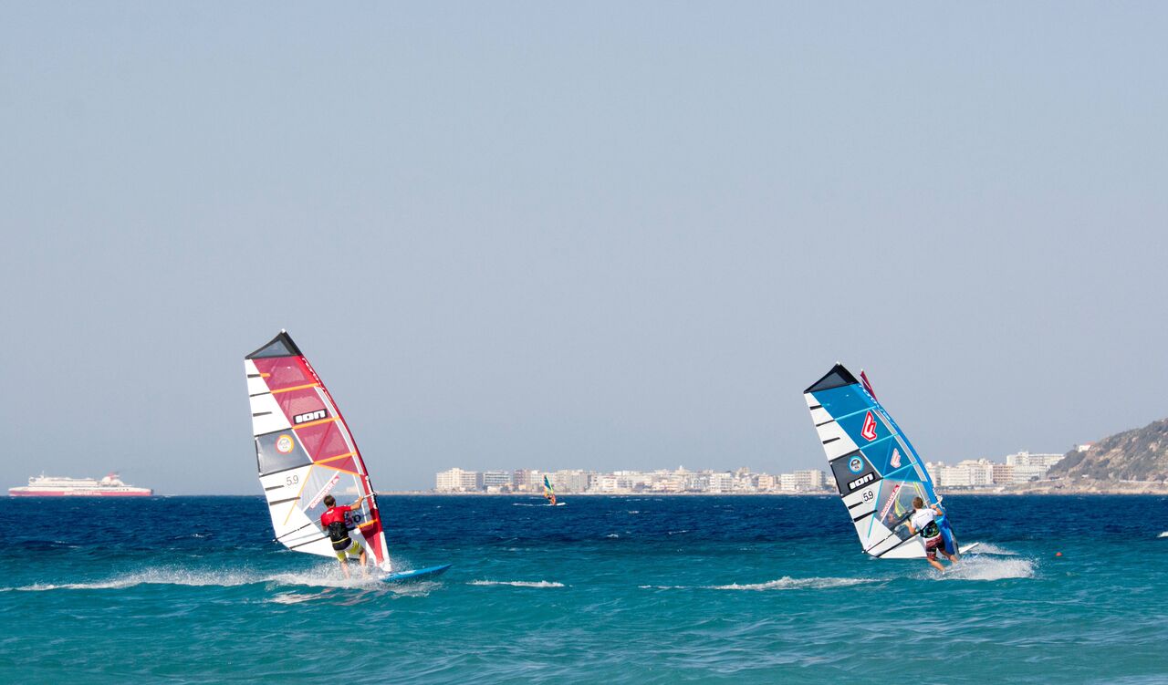 rhodes-windsurfing