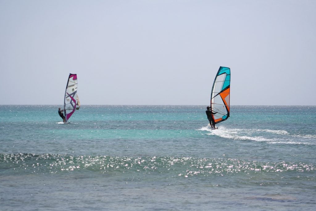Windsurfing in Cape Verde