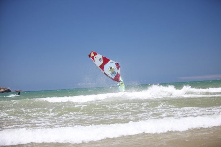 Windsurfing at Essaouira, Morocco