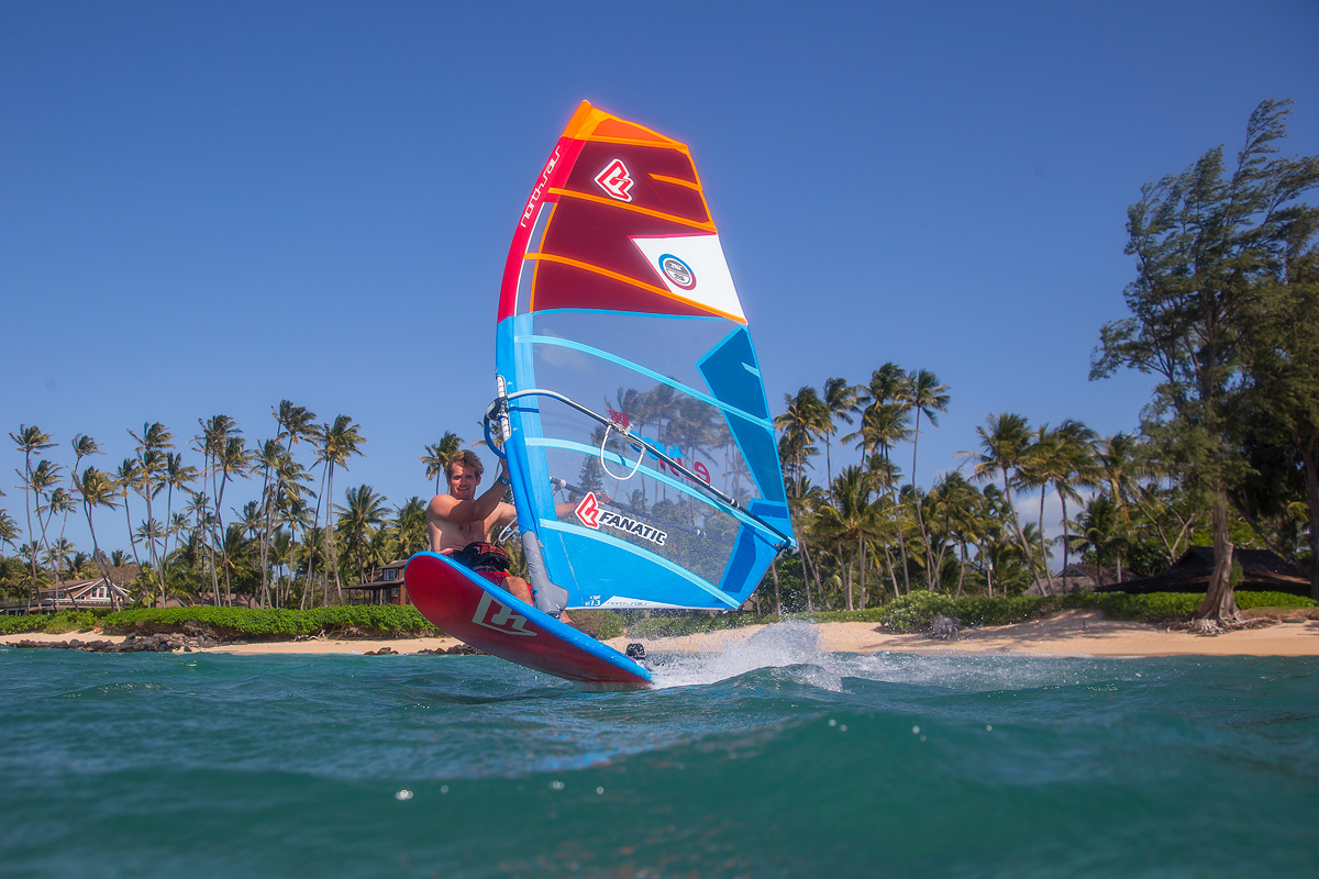 windsurfing