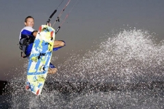 Windsurfing in Alacati, Turkey