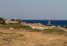 Windsurfing in Karpathos, Greece