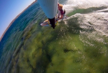 Windsurfing in Karpathos, Greece