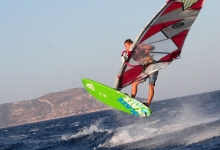 Windsurfing in Karpathos, Greece