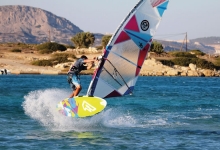 Windsurfing in Karpathos, Greece