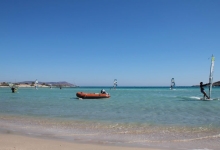 Windsurfing in Karpathos, Greece