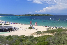 Windsurfing in Sardinia (Porto Pollo), Italy