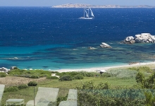 Windsurfing in Sardinia (Porto Pollo), Italy