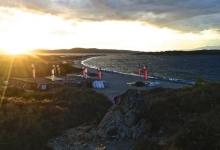 Windsurfing in Sardinia (Porto Pollo), Italy