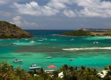 Windsurfing in St Martin, Dutch Antilles