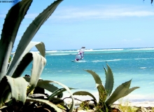 Windsurfing in St Martin, Dutch Antilles