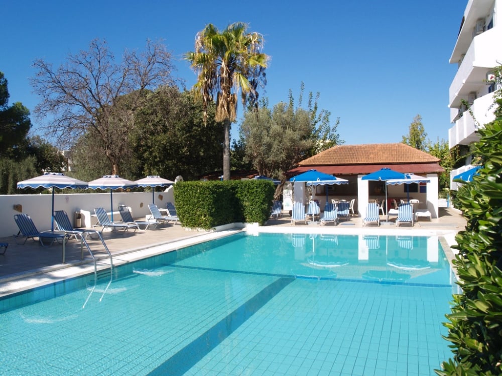 Nathalie Hotel, Rhodes North - windsurf holidays