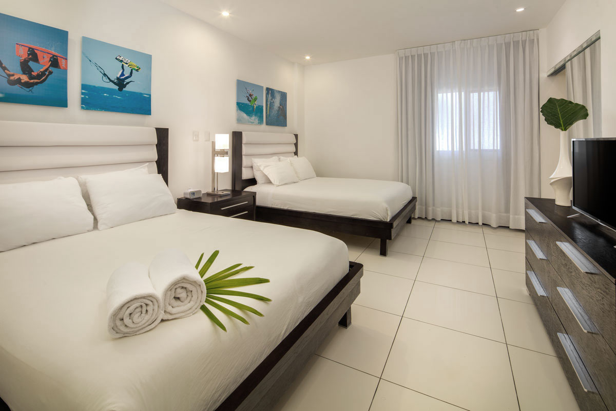 Beach Front Luxury Condos, Cabarete - windsurf holidays