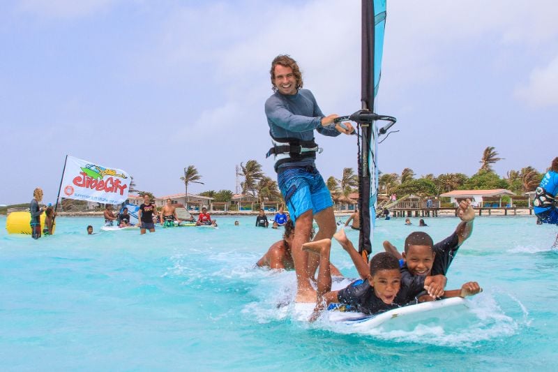 Windsurf Centre at Lac Bay, Bonaire